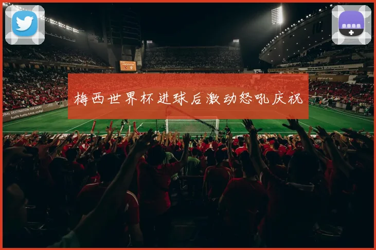 梅西世界杯进球后激动怒吼庆祝